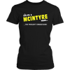 It's A McIntyre Thing, You Wouldn't Understand