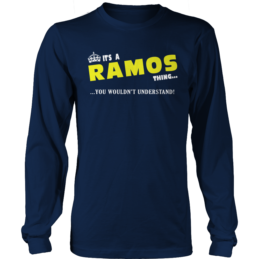 It's A Ramos Thing, You Wouldn't Understand