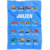 Julien Construction Blanket Blue
