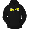 It's A Boyd Thing, You Wouldn't Understand