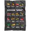 William “Goose” Construction Blanket Grey