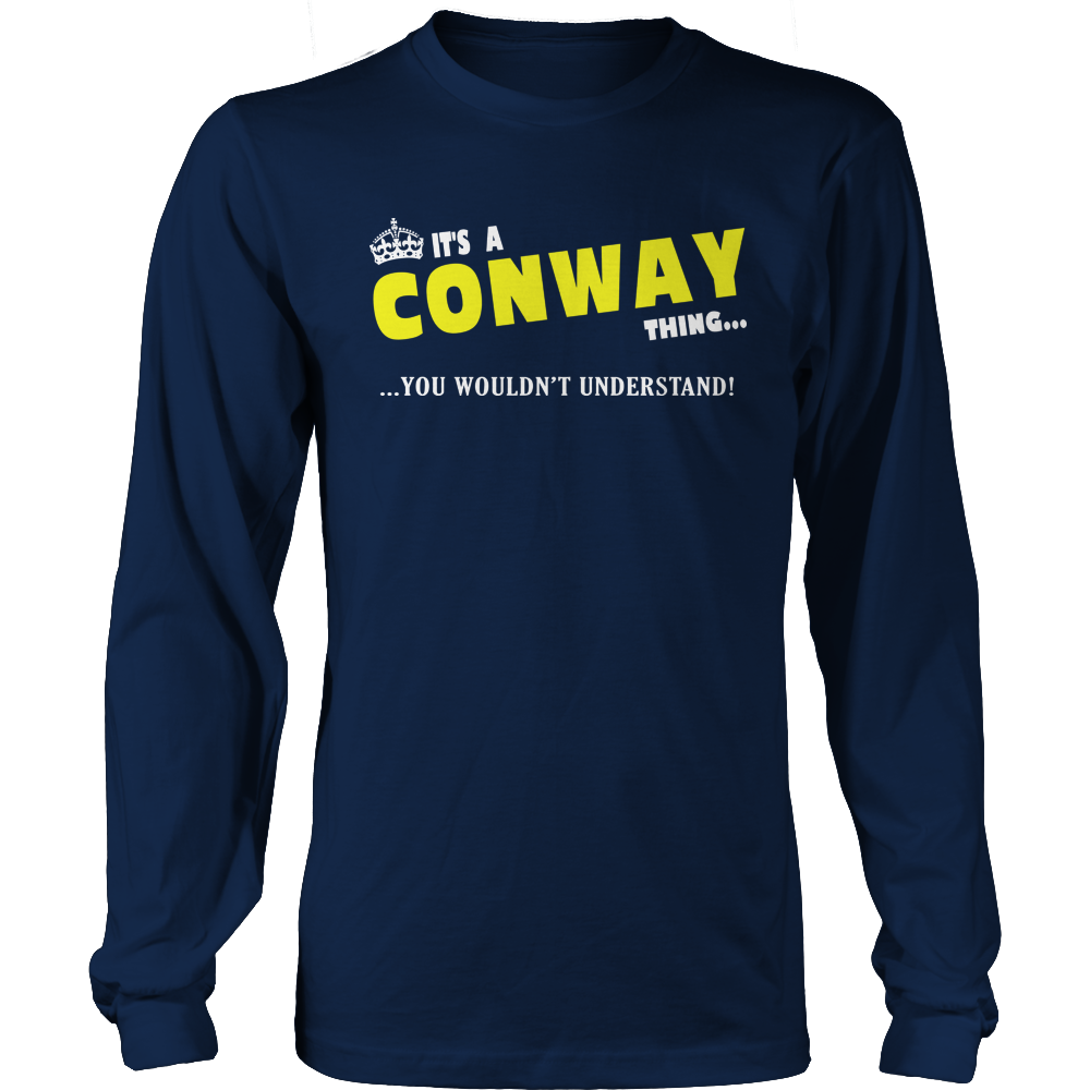 It's A Conway Thing, You Wouldn't Understand