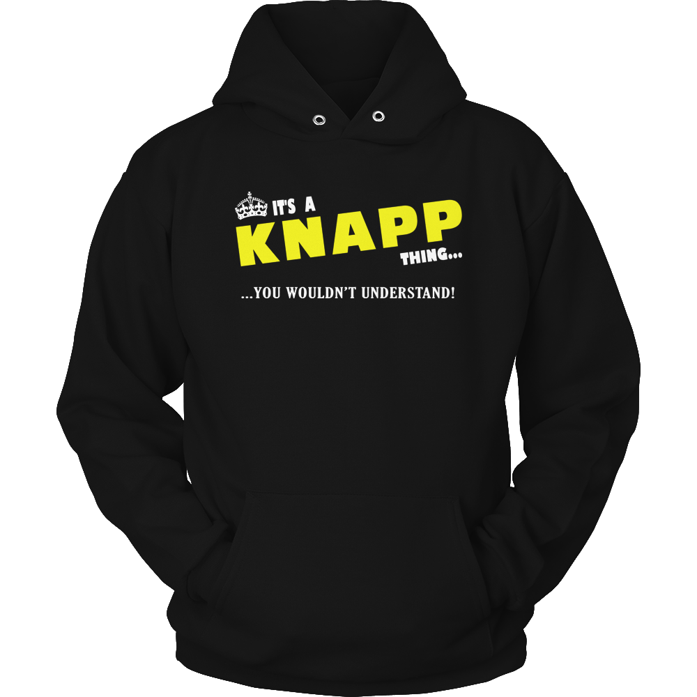 It's A Knapp Thing, You Wouldn't Understand