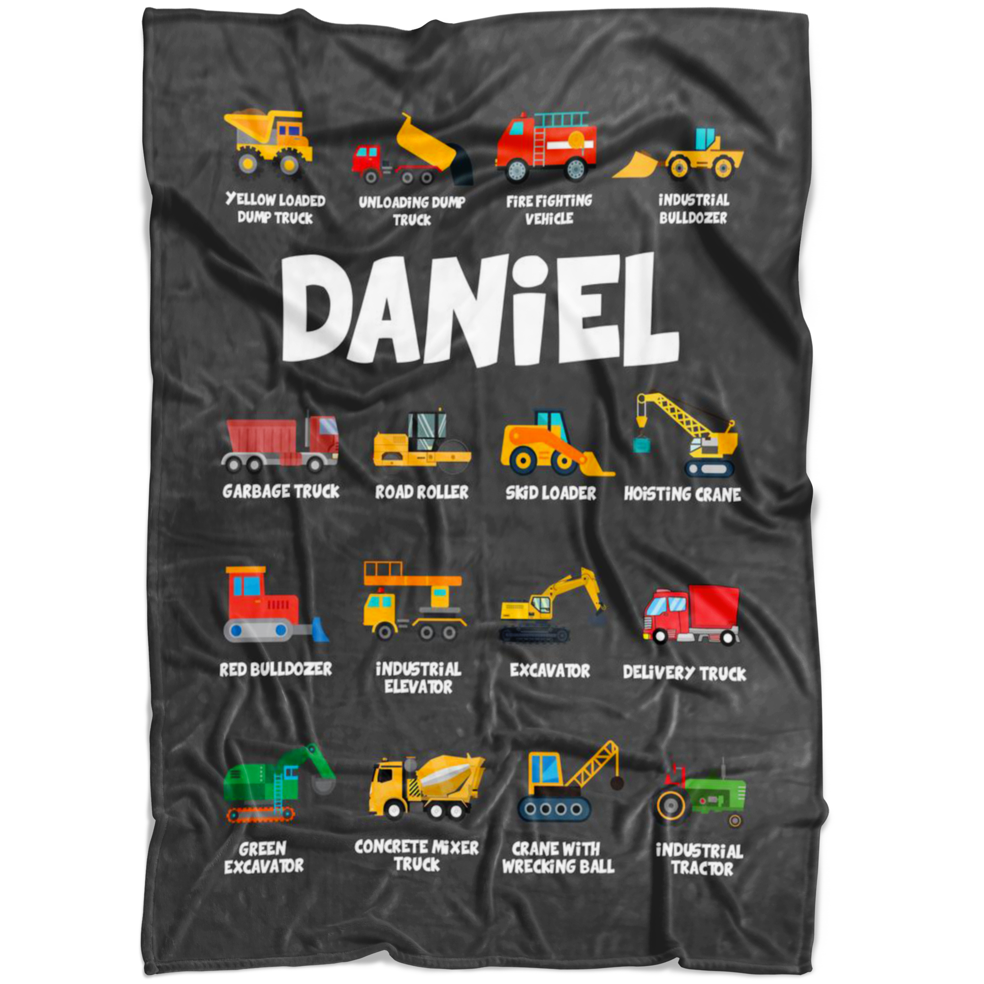 Daniel Construction Blanket Grey