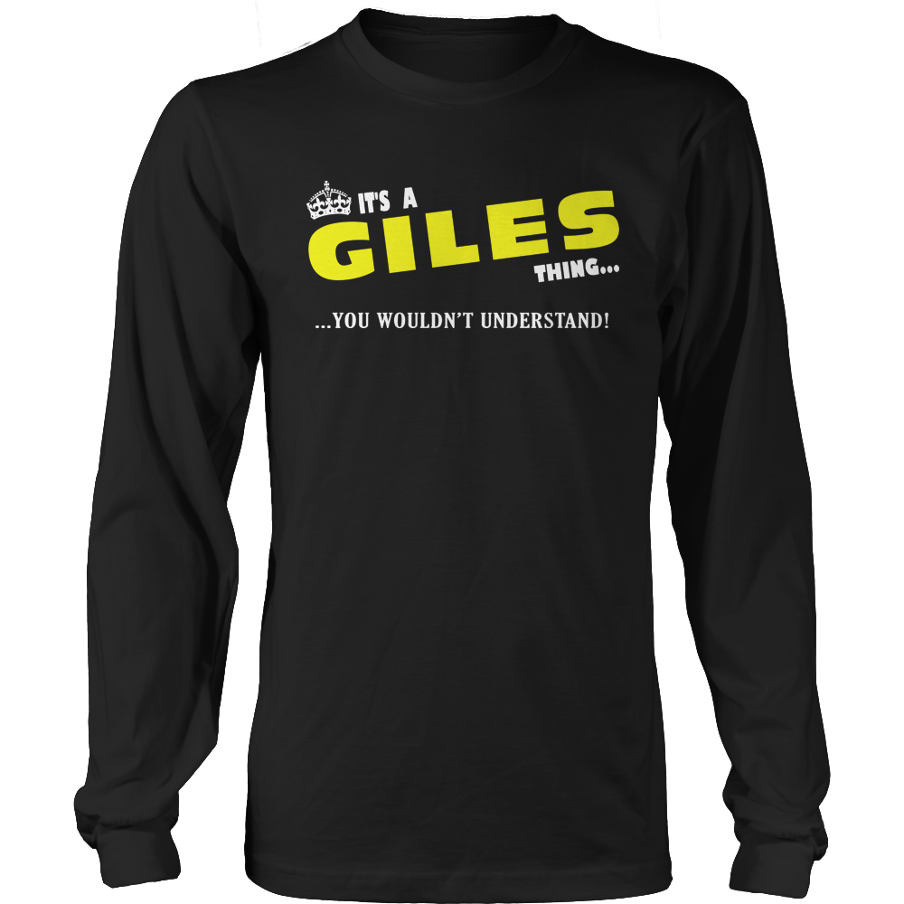 It's A Giles Thing, You Wouldn't Understand