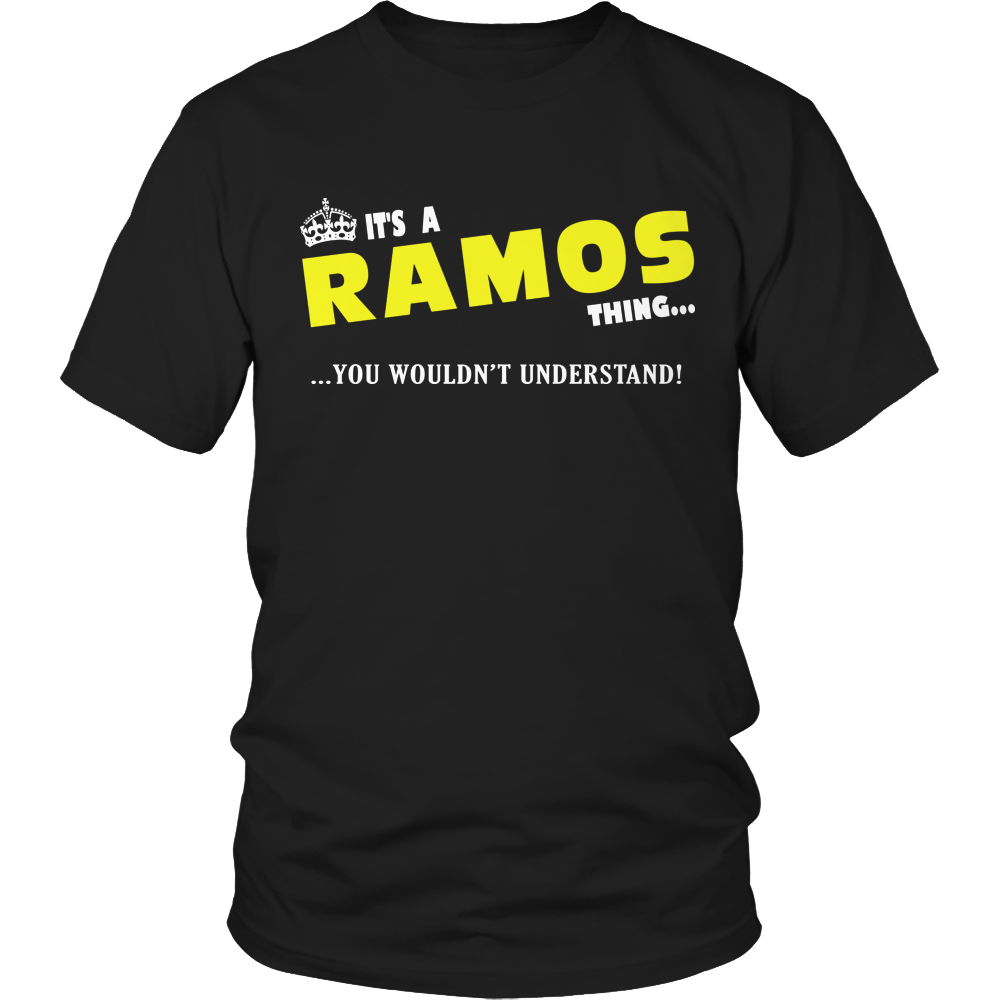 It's A Ramos Thing, You Wouldn't Understand
