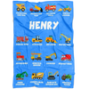 Henry Construction Blanket Blue