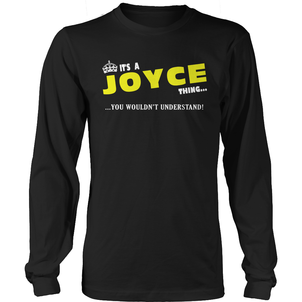 It's A Joyce Thing, You Wouldn't Understand