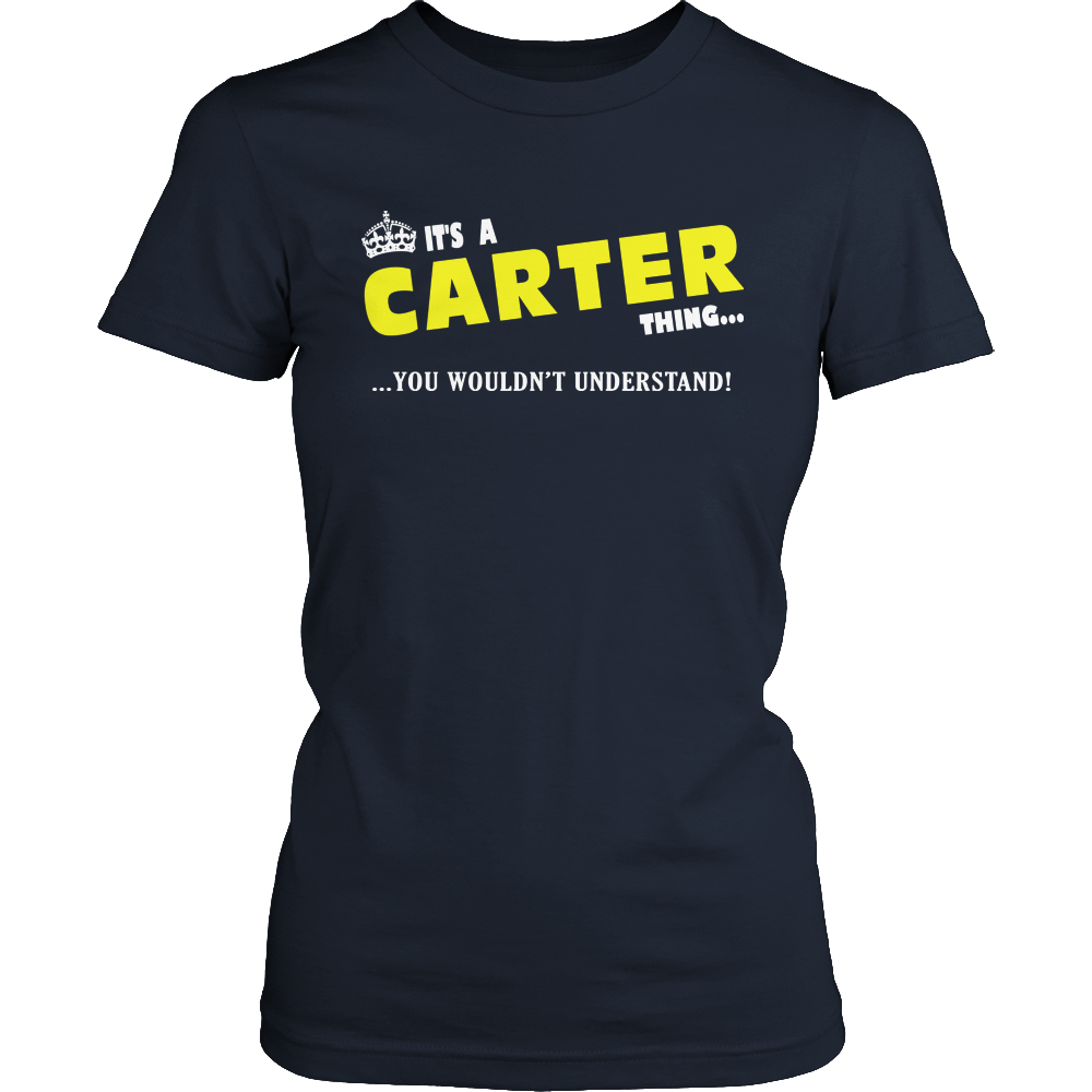 It's A Carter Thing, You Wouldn't Understand