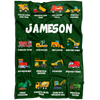 Jameson Construction Blanket Green