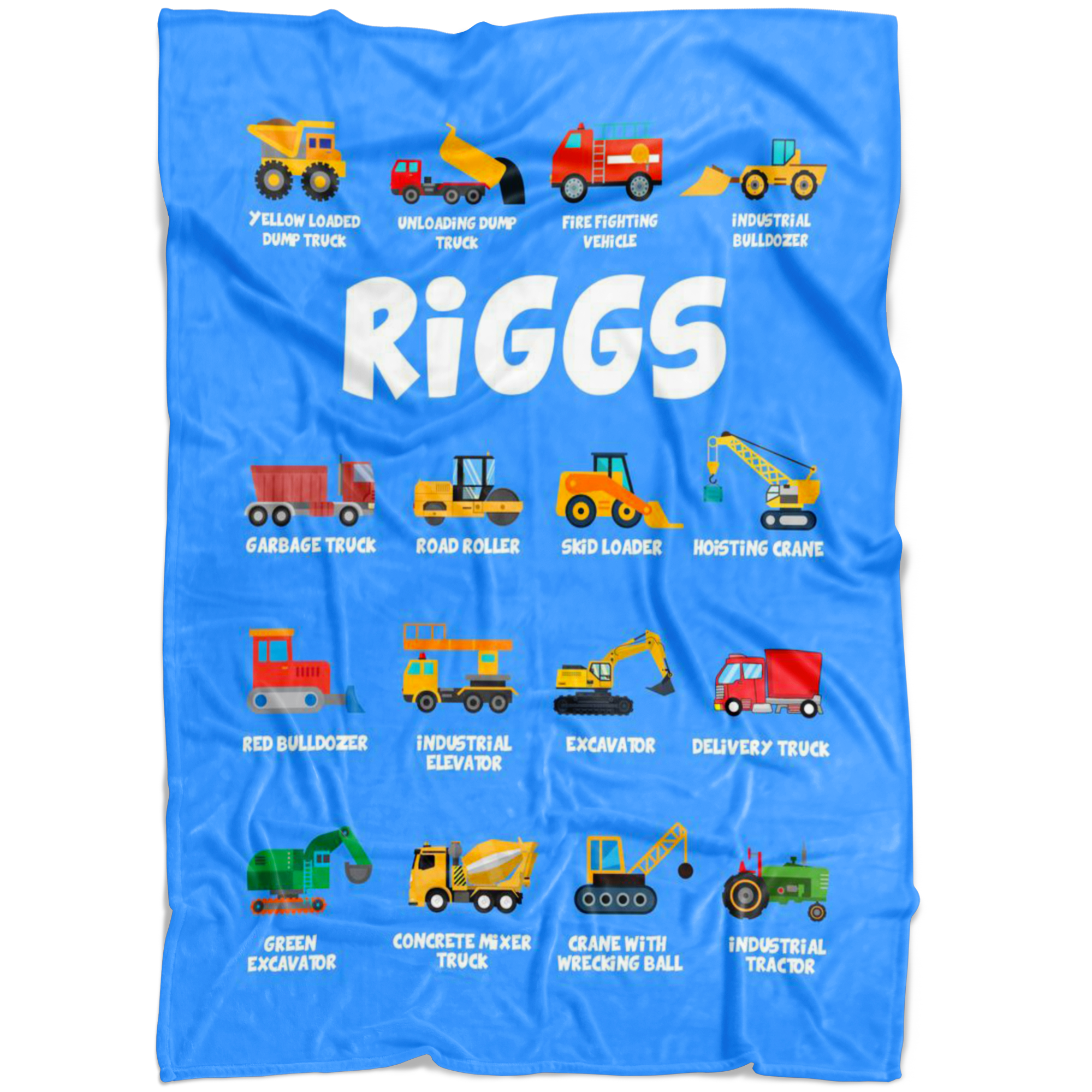 Riggs Construction Blanket Blue