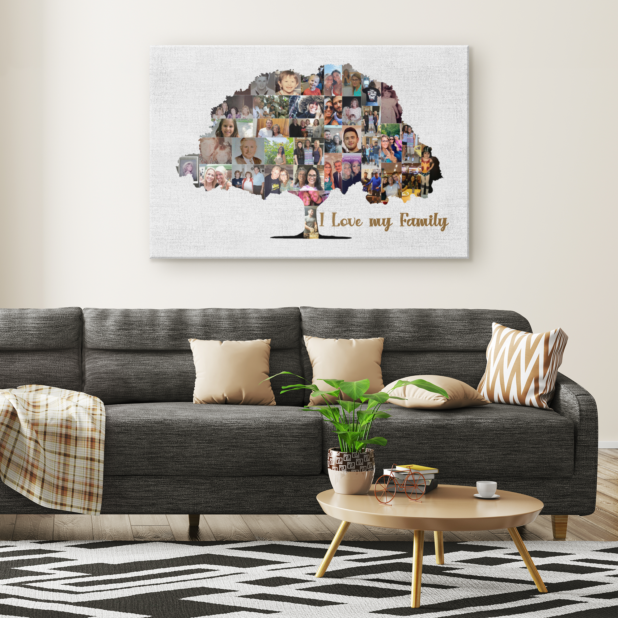 GF5654 Tree Shape Wall Art