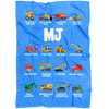 MJ Construction Blanket Blue