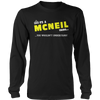 It's A McNeil Thing, You Wouldn't Understand