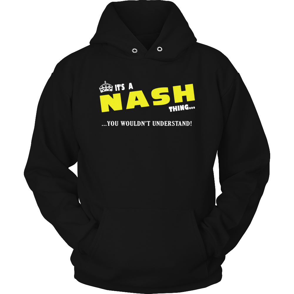 It's A Nash Thing, You Wouldn't Understand