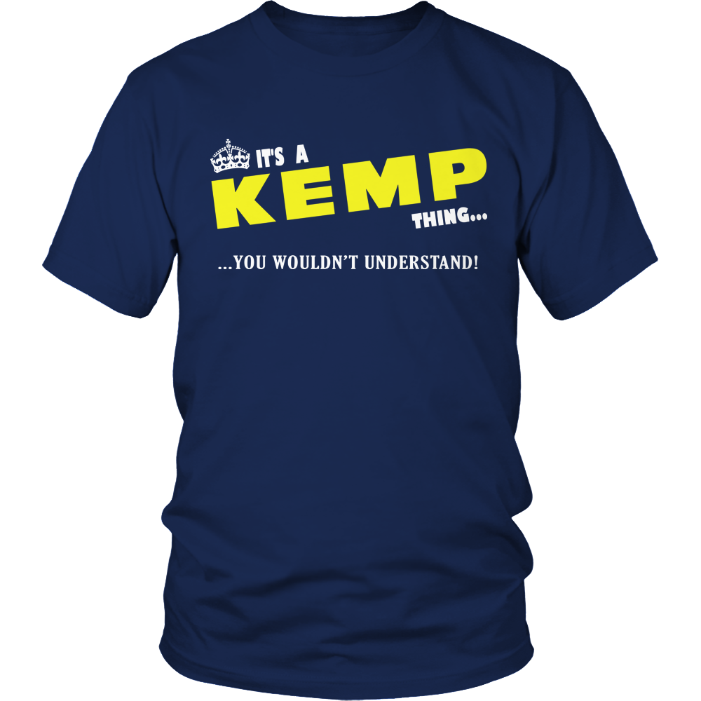 It's A Kemp Thing, You Wouldn't Understand