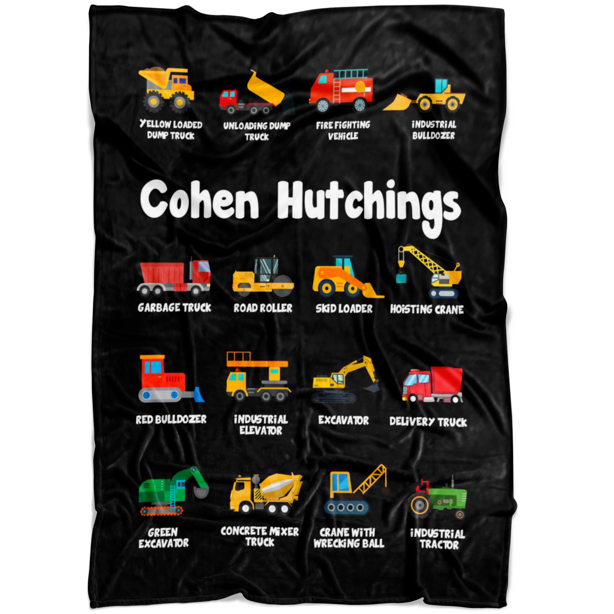Cohen Hutchings Construction Blanket Black