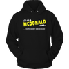 It's A McDonald Thing, You Wouldn't Understand