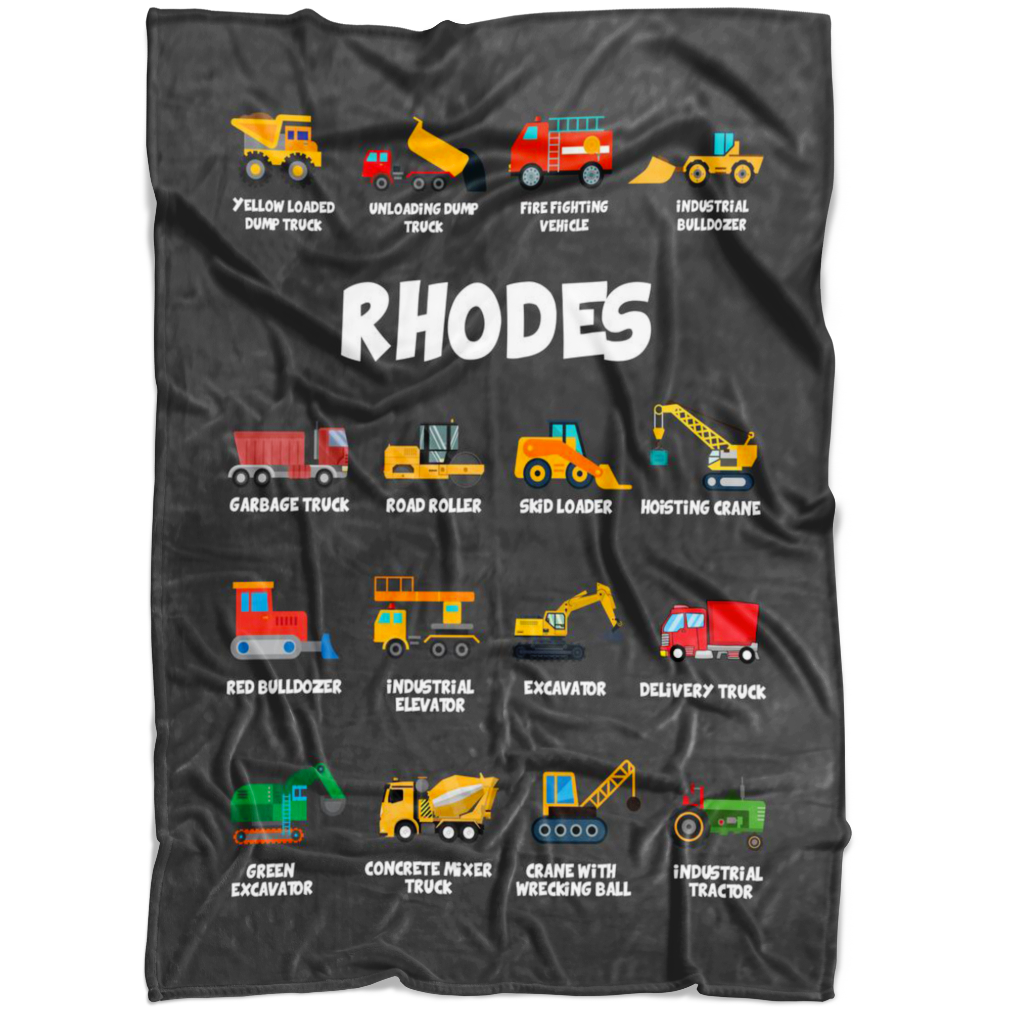 Rhodes Construction Blanket Grey