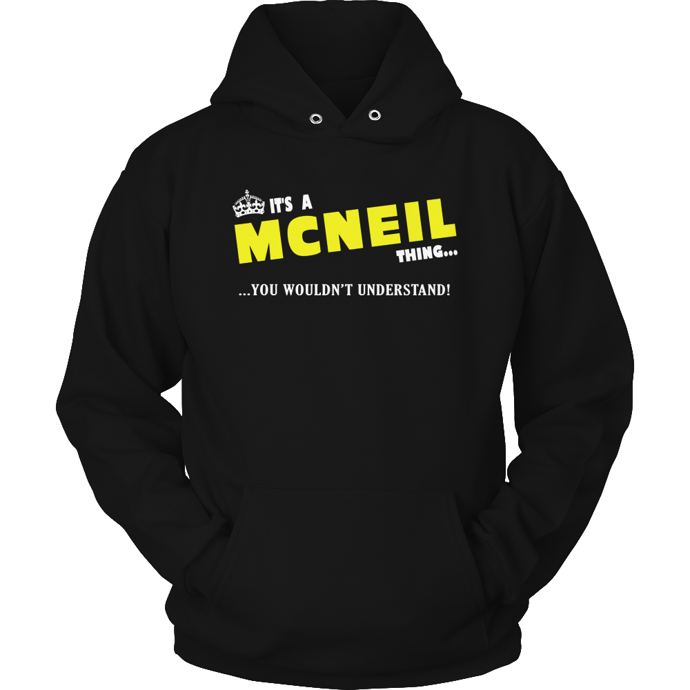 It's A McNeil Thing, You Wouldn't Understand