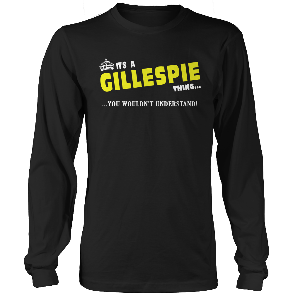 It's A Gillespie Thing, You Wouldn't Understand