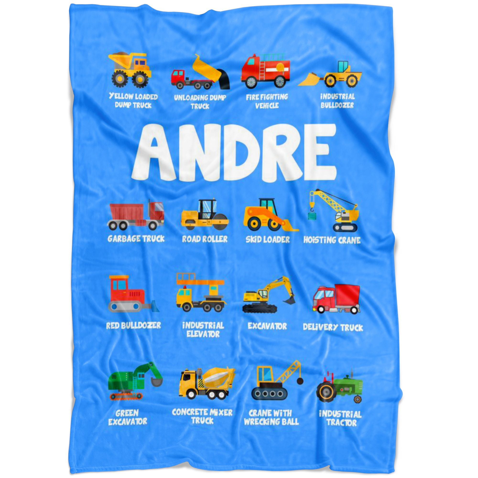 ANDRE Construction Blanket Blue