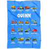 Quinn Construction Blanket Blue