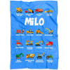 Milo Construction Blanket Blue