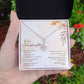 Granddaughter Gift from Grandma - Beauty Necklace