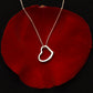 Granddaughter Gift from Grandma - Delicate Heart Necklace