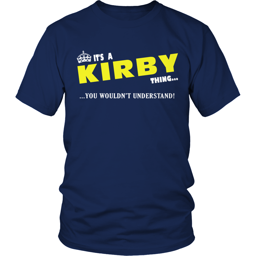 It's A Kirby Thing, You Wouldn't Understand