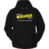 It's A Miranda Thing, You Wouldn't Understand