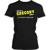 It's A Gregory Thing, You Wouldn't Understand