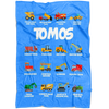Tomos Construction Blanket Blue