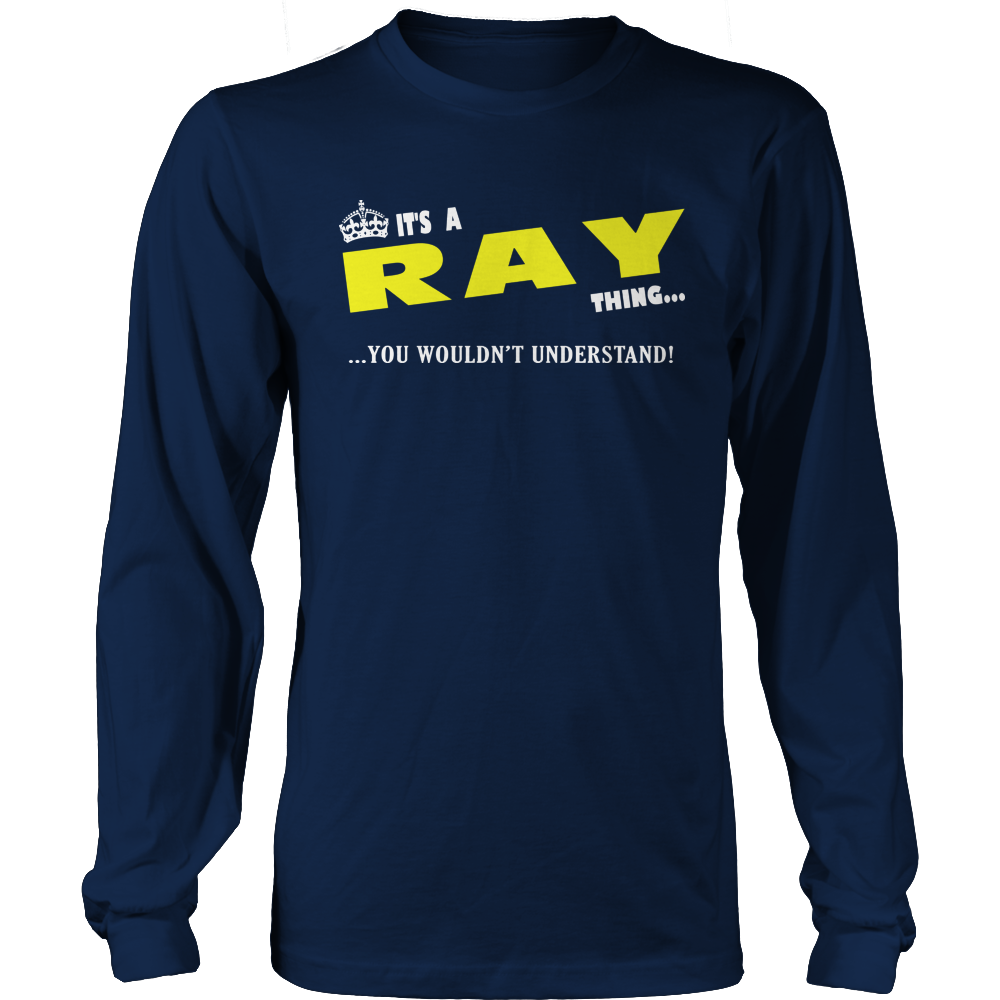 It's A Ray Thing, You Wouldn't Understand