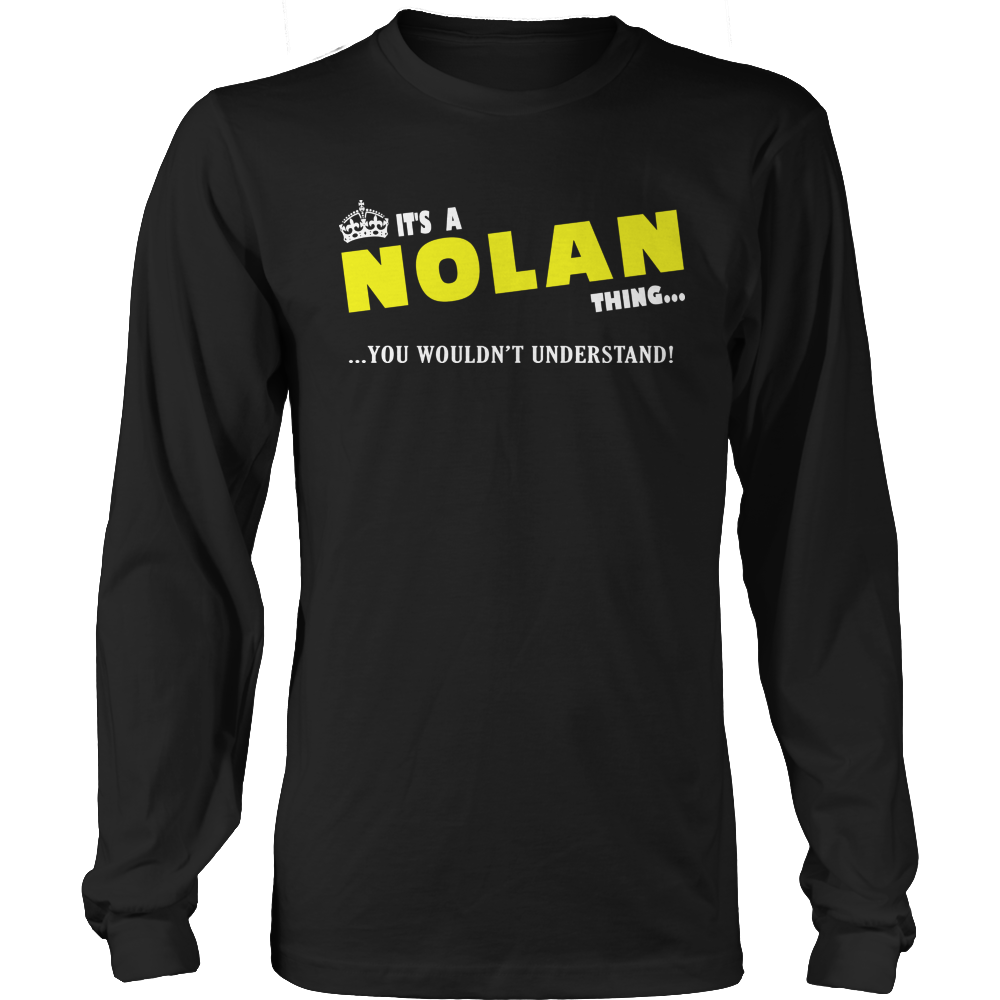 It's A NolanbThing, You Wouldn't Understand