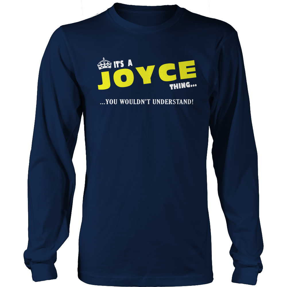 It's A Joyce Thing, You Wouldn't Understand