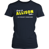 It's An Allison Thing, You Wouldn't Understand