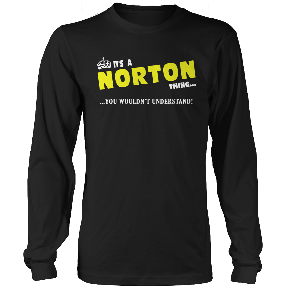 It's A Norton Thing, You Wouldn't Understand