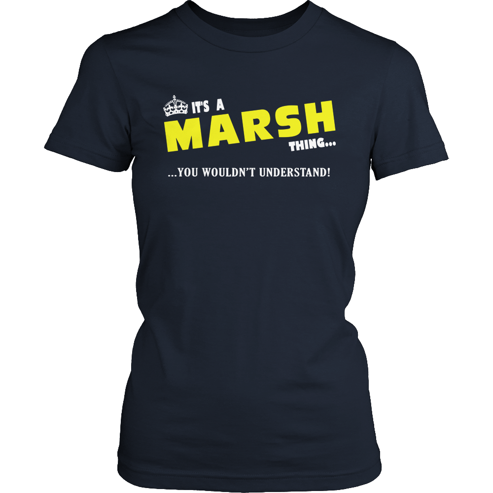It's A Marsh Thing, You Wouldn't Understand