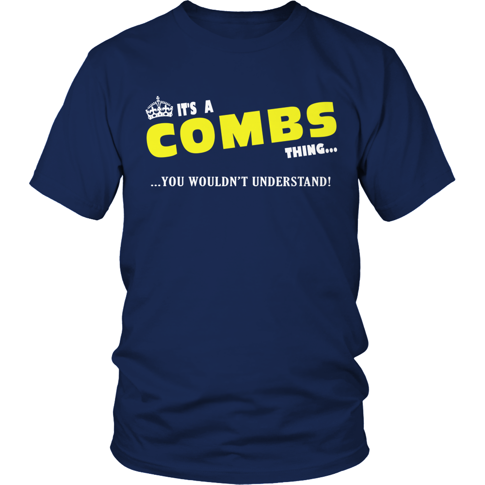 It's A Combs Thing, You Wouldn't Understand