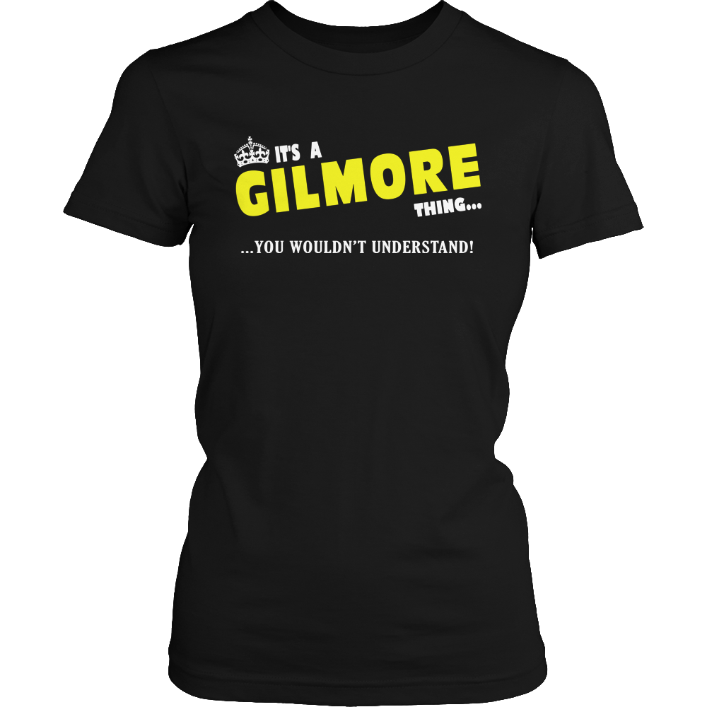 It's A Gilmore Thing, You Wouldn't Understand