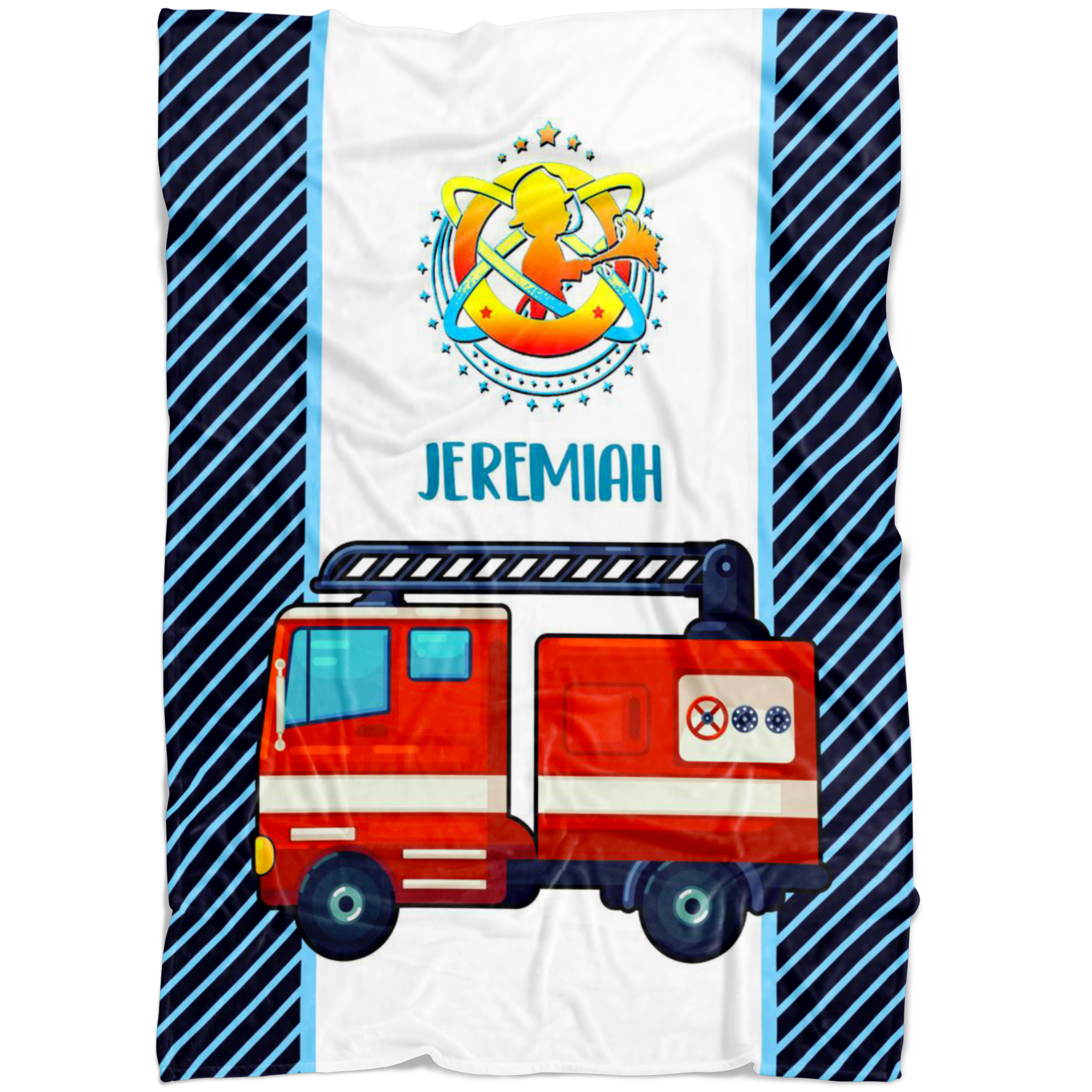 Jeremiah Firefighter Blanket