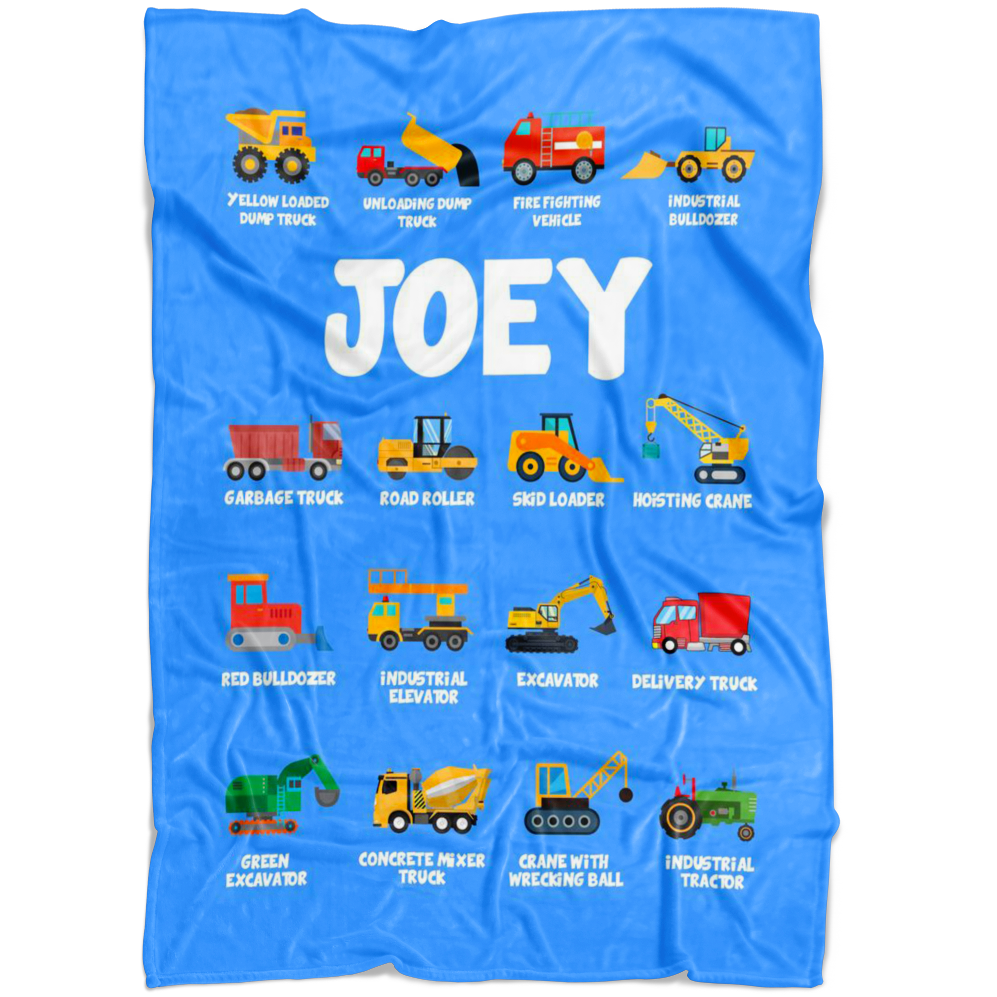 JOEY Construction Blanket Blue