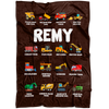 REMY Construction Blanket Brown