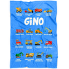 Gino Construction Blanket Blue
