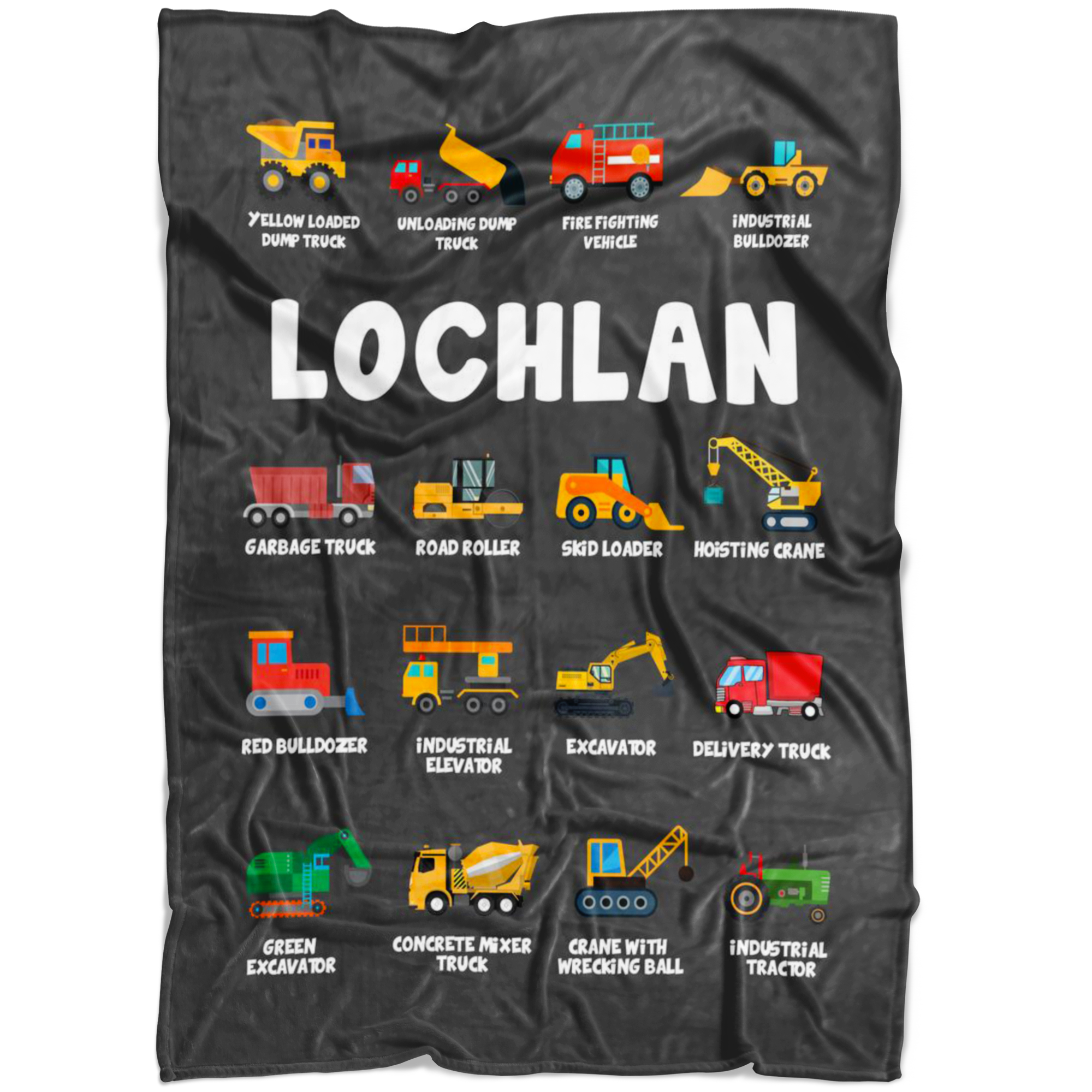 LOCHLAN Construction Blanket Grey