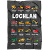 LOCHLAN Construction Blanket Grey