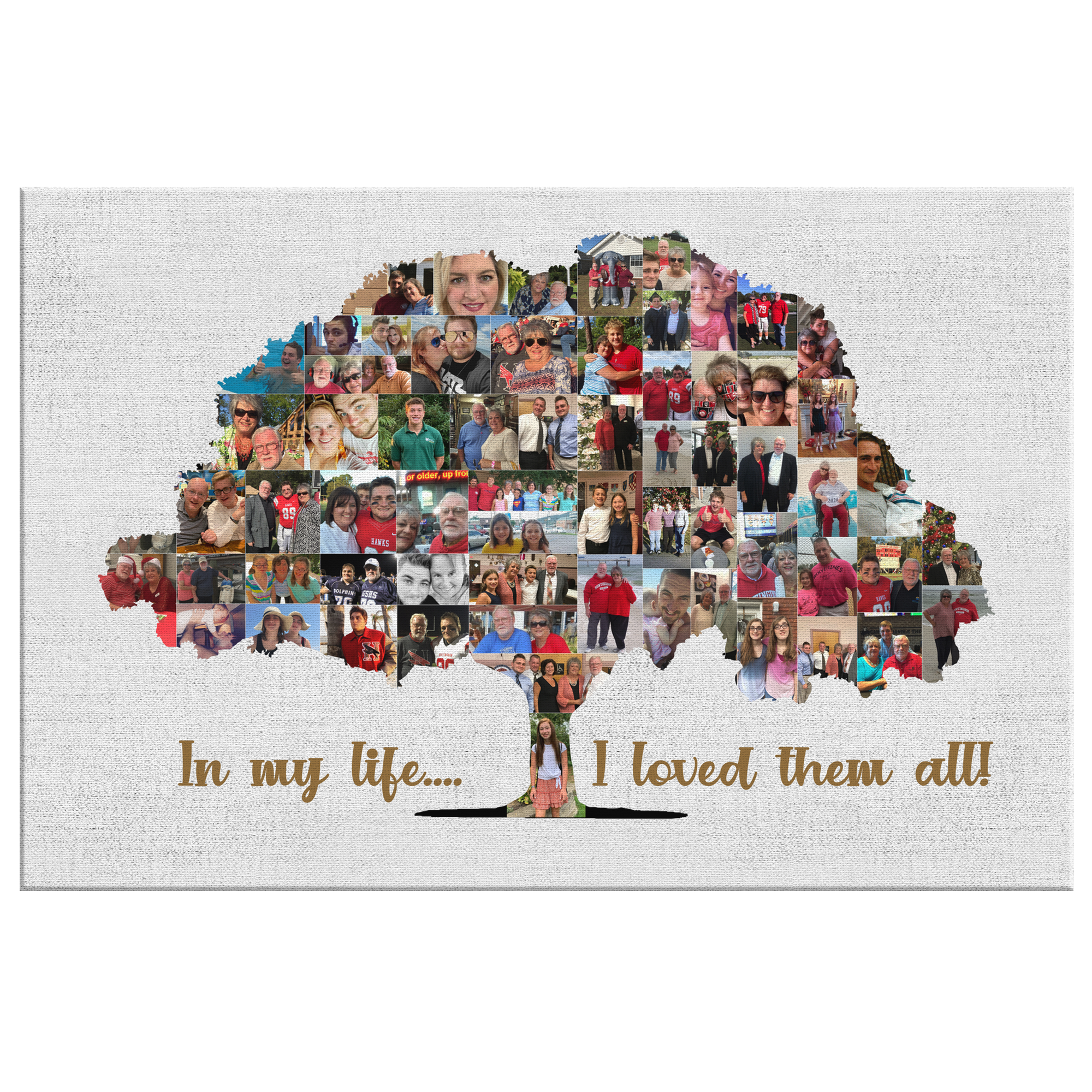 GF5699 Tree Collage Wall Art