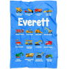 Everett Construction Blanket Blue